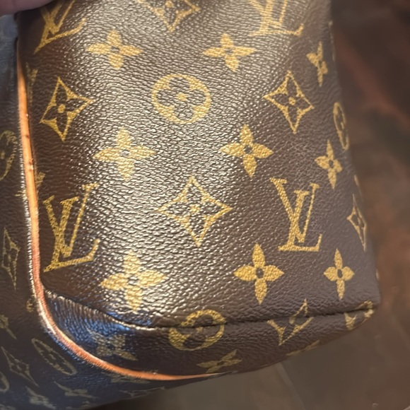 Louis Vuitton Brown Monogram Tote - Picture 11 of 16